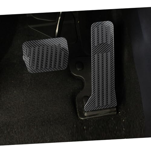 Pédales de voiture en fibre de carbone antidérapantes pour Mazda 3 6 CX5