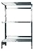 Winholt SCAS-1860-3-SU Tubular Shelving Starter Kit, 3 Units, 18" x 60" Shelving Size