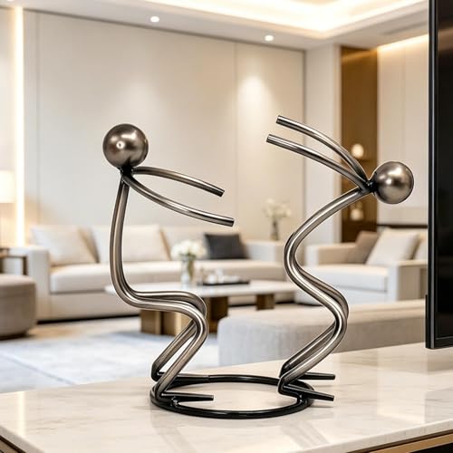 Décoration métallique pour comptoir et cadeau idéal oenologie