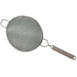 Update International 10-1/4" Fine Double Mesh S/S Strainer