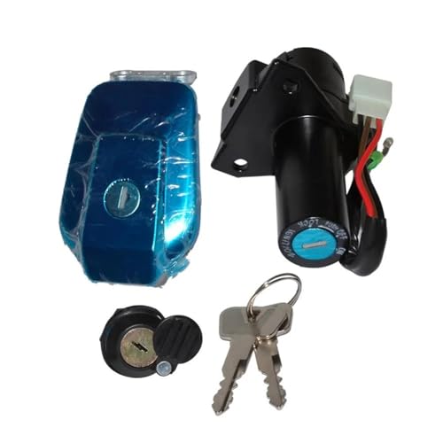 Kit de bloqueo para Yamaha YBR125 que asegura tu encendido y el tanque de combustible con llave