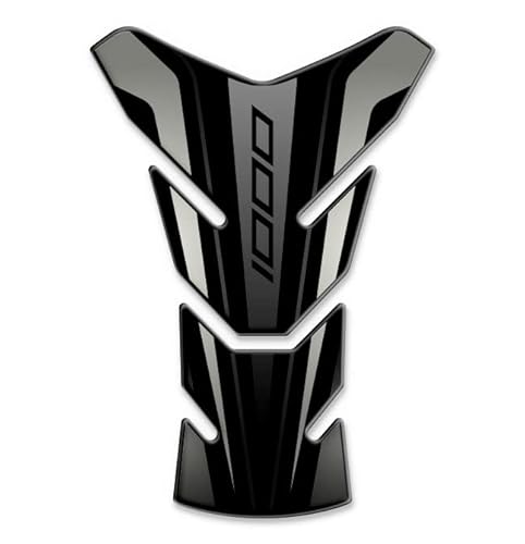 Tankpad Harz 3D kompatibel mit Kawasaki Versys 1000 GP-278(NWS) (grau)