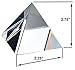 Amlong Crystal Clear Pyramid 2.3 inch with Gift Box