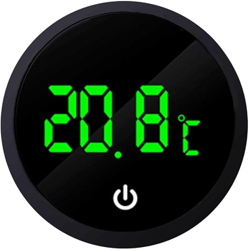 JZK Mini wireless digital aquarium thermometer, self-adhe…