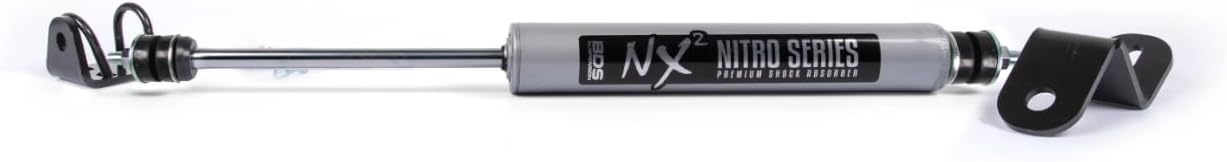 BDS2002SH | Single Steering Stabilizer Kit w/NX2 Shock | Compatible with Chevy Silverado & GMC Sierra 1500 (99-06) 4WD