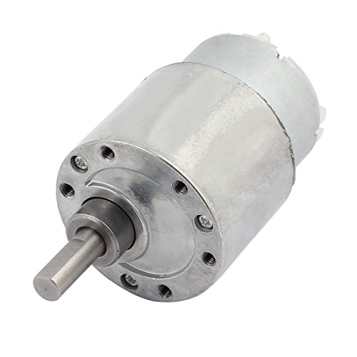 uxcell 37mm Diameter Gearbox 3.5RPM 12V 0.07A DC Geared Motor