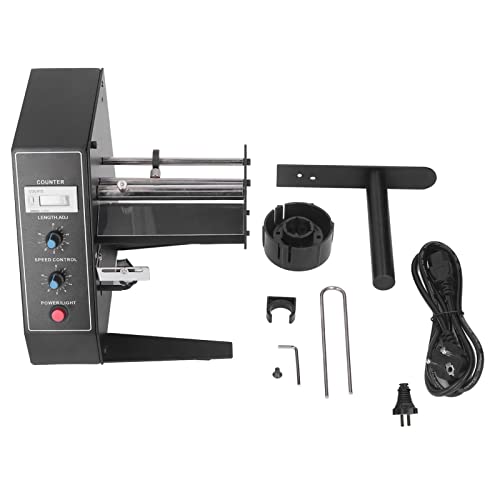 Máquina Distribuidora de Etiquetas, Dispensador de Etiquetas Com Display Digital de Velocidade Ajust