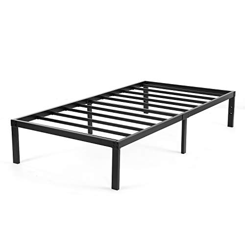 Twin Xl Platform Bed Frame Heavy Duty,Noah Megatron Slatted Bed Base 14 Inch Mattress Foundation Bed Frame,12 Inch Under-Bed Storage,No Box Spring Needed (Twin Xl) #TOP1