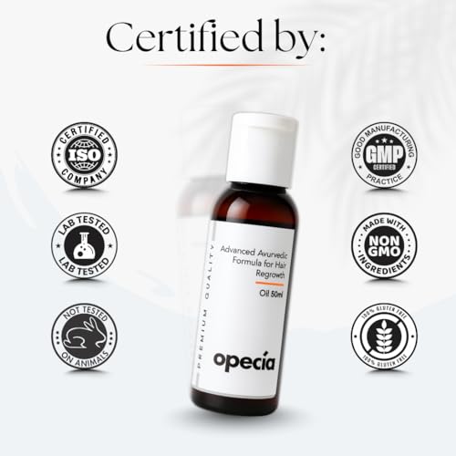 Image of Alopecia Hair Patch Regrowth Oil (50ml) Alopecia Areata Treatment Oil | 100% Pure Extract with No Side Effects