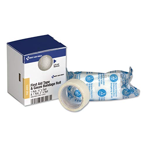 First Aid Only SmartCompliance Refill 1/2"x 5 yd. First Aid Tape and 2" Conforming Gauze Bandage Roll, 1 Per Box image 2