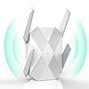 Extensores WiFi 2025 Amplificador de señal para el hogar, largo alcance hasta 13000 pies cuadrados y más de 100 dispositivos, extensor de alcance WiFi de 2100 Mbps, amplificador de señal de Internet