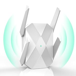 2026 WiFi Extenders Signal Booster for Home, Long Range Up to 13000 sq. ft & 100+ Devices, 2100Mbps WiFi Range Extender, Wireless Internet Signal Booster, 360° Full Coverage