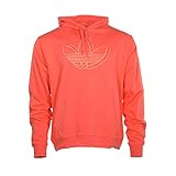 sudadera adidas trefoil negra Sudadera masculina adidas Originals Shadow Trefoil Sudadera con capucha para hombre - Naranja - X-Large