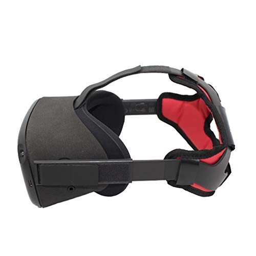 Hubei1 capacete de realidade virtual antiderrapante para cabeça alívio de pressão e almofada de espu