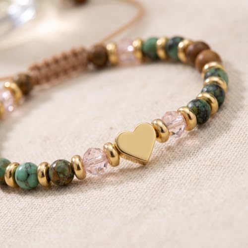 Inspirational Natural Stone Friendship Bracelets Birthday Gifts Ideas - image 7