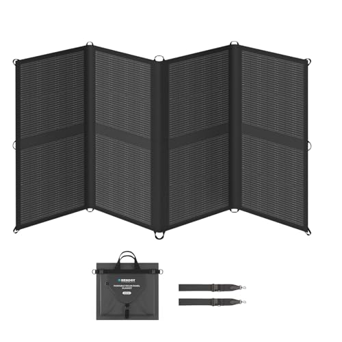 Image of Renogy 200W Portable Solar Panel Blanket, 25% High Efficiency N-Type Foldable Solar Charger for Power Station, Lightweight 8-Fold Space Save, USB-A Type-C Output, For Camping, RV, Pickup Truck, Marine