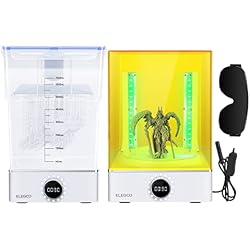 ELEGOO Saturn 4 Ultra 16K Resin 3D Printer and ELEGOO Mercury XS