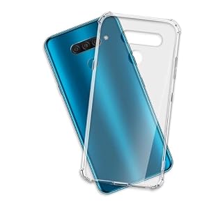 mtb more energy® Hülle Crystal Armor kompatibel mit LG Q60, LG K50 (6.26'') - verstärkte Ecken - Anti Shock Schutzhülle Case Cover Tasche