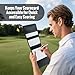 iSamzan Microfiber Golf Scorecard Holder: USA Golf Yardage Book Cover with 1 Scorecard 1 Pencil - Golf Notebook Back Pocket Cool Golf Gifts for Him Golfers Men