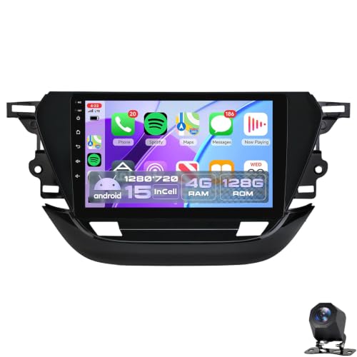 Radio de coche para Opel Corsa F 2019-2023 reproductor multimedia estéreo