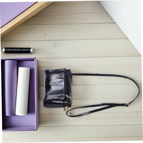Sac bandoulière petit format COLLBATH en PU avec sangle ajustable - 6