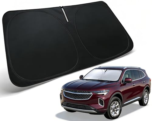 Image of Windshield Sun Shade for Buick Envision 2021-2026 Accessories | Car Front Window Shade & Heat Shield, 240T Sunshade Sun Visor Protector Blocks UV Rays & Keeps Car Cooler