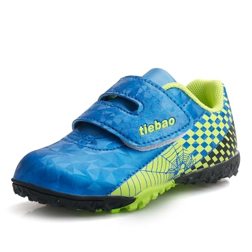 MiFeloo Kids Indoor Soccer Turf Shoes Blue 7.5(M)