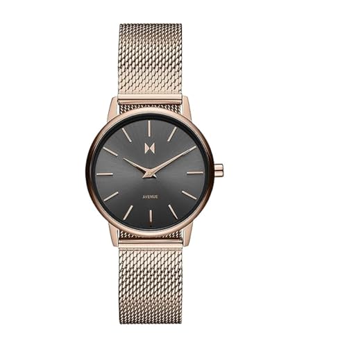 Montre quartz MVMT pour femme avec bracelet milanais en acier inoxydable 28000224-D