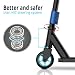 IMMEK Patinete Freestyle 2 Ruedas Scooter de Acrobacias Skate para Niño 6+...