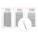 3D W Volume Cluster Eyelash Extension False Eyelashes 0.15 C Curl 8-14Mix/12/14MM Individual Eyelashes 3D 3Trays