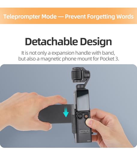 Support magnétique DJI Osmo Pocket 3 avec cadre extension vlogging