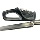 ✅Einfach zum verwenden: 2 Step um Deine Messer wie neu zu schleifen. 1 Messer Schleifstein in Wolfram um der Klinge Schärfe zurückzugeben 1 Schleifstein in Keramik um eventuelle Überreste zu reinigen. 2 verschiedene Schärfewinkel für Dein Standard Messer, japanisches Küchenmesserset, chinesische Kochmesser.