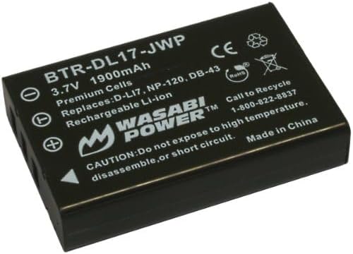 Miniatura 2 de Wasabi Power Batería para Fujifilm NP-120 y Fuji FinePix 603, F10, F11, M603