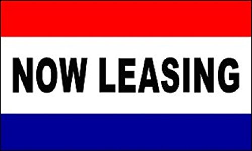 Now Leasing Flag 3X5 Real Estate Rental Banner Advertising Pennant Business Sign #TOP1