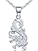 Produktbild Unendlich U Fashion 925 Sterling Silber Damen Halskette Drache Anhänger Kettenanhänger