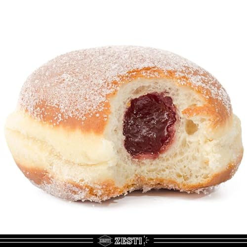 Strawberry Pie & Pastry Filling, 2 lb Squeeze Tube with ZESTI Sticker – Kosher, Real Fruit, Ready-to-Use for Pies, Pastries, Cookies & Cakes