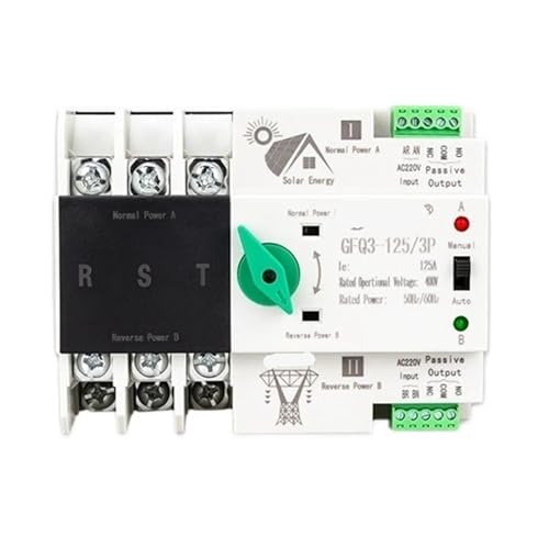 Onduleur photovoltaïque sélecteur de puissance automatique double 63A