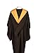 University academic graduation hood (Bachelor) - UK style hood only (Gold)