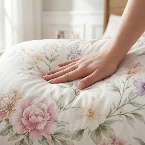 HCORA Twin Printed Sheet Set, Soft Microfiber, 16" Deep, 3-Piece by HCORA - Used condition - Image 8