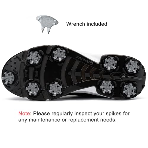 Fenlern FGA21011 Men'S Golf Shoes Spiked Air Cushion Breathable Upper 12 thumb #1