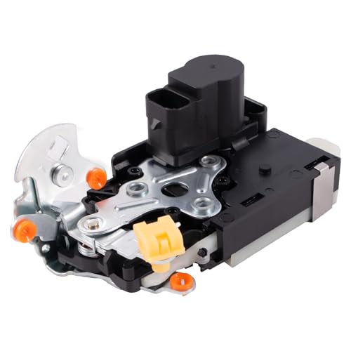 Image of Door Lock Latch Actuator,Front Left Driver Side,Compatible with Cadillac Escalade Chevy Avalanche, Silverado, Suburban, Tahoe GMC Sierra, Yukon 2001-2007,Replace 15110643, 931-318, 15053681