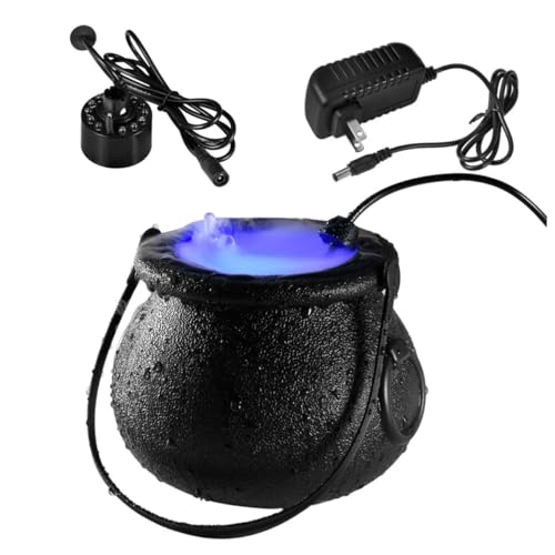 ERINGOGO Maker Bubble Fog Machine Halloween Decoration Spraying Machine Night Lamp