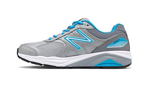 New Balance Women's Made in US 1540 V3 Running Shoe, Silver/Polaris, 5 M US
