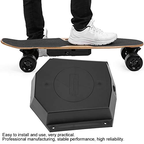 Alomejor Skateboard Battery Box 4?Wheel Electric Longboard Separated Battery Box Plastic Scratch Proof Battery Enclosure With Charge Port #TOP2