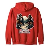 Chemise Severn River pour tous ceux qui aiment le charme des parcs nationaux, des montagnes, de la randonnée, du camping et de la chasse. T-shirt Severn pour tout randonneur, canoë ou bateau. Si vous aimez la nature, le canoë ou l'exploration des bois, vous avez besoin de cette chemise de rivière américaine
