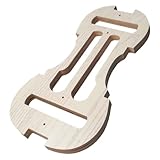 4/4 Violin Model Stradivari Messiah 1716 Mold – Solid Wood Luthier Templet for Violin Making, Fiddle Crafting, Precise Instrument Shape Template for Professional Luthiers, String Instrument Workshop