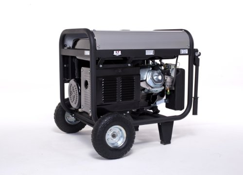 Lifan Platinum Series LF8500iEPL 8500 Watt Comercial 15 HP 420cc OHV Gas Powered Portable Generator with Electric Start and Wheel Kit with Never-Flat Foam Filled Tires - Thumbnail 3