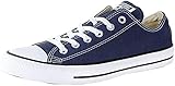 Einzel-Stripe ARunde The Sole Herren Converse All Star Ox Low Top Chuck Taylor Chucks Schnürsenkel Turnschuhe - Navy - 47.5