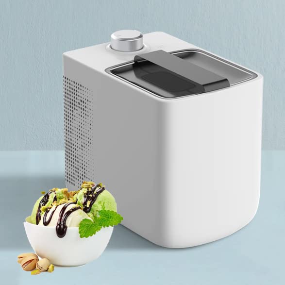 アイスクリームメーカー アイスクリーマー ANJIZERUEN 家電 Amazon | ANJIZERUEN アイスクリームメーカー 予冷不要 500mL 120分