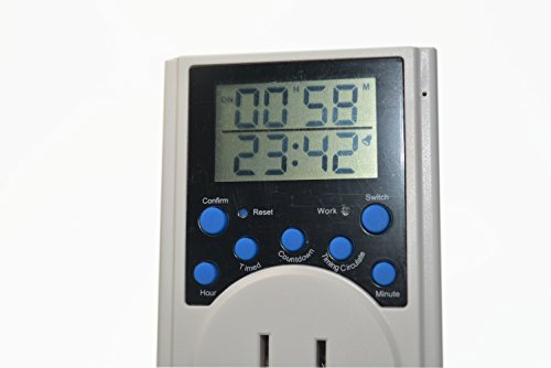 Multi Function Programmable Timer Outlet Count Down On And Off Timer Infinite Loop Timer In Second Timer Outlet Indoor Outdoor Min Setting 1 Second In Loop Timer Controller #TOP7